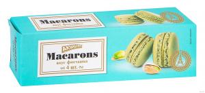 Пирожное миндальное Акульчев Макарон Фисташка 48 гр., картон