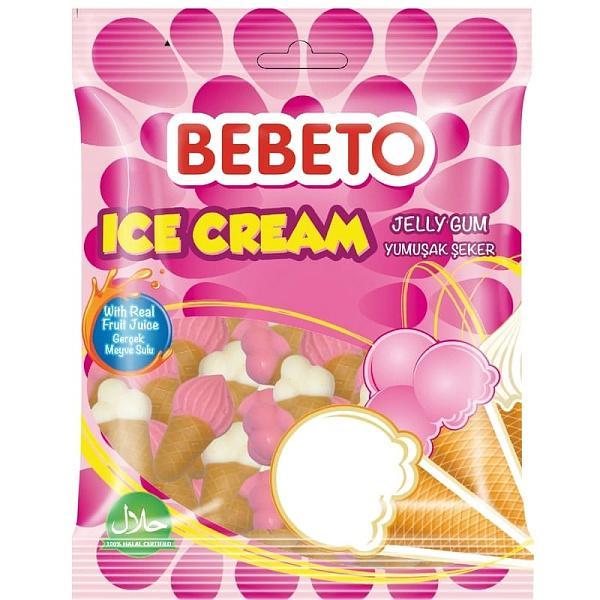 Мармелад жевательный Bebeto ice cream 70 гр., флоу-пак