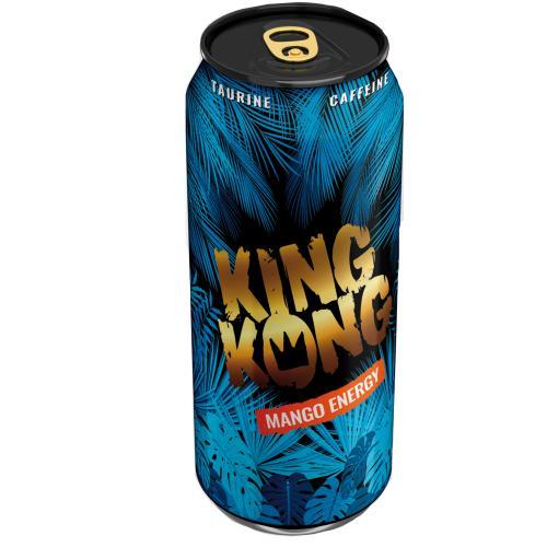 Напиток энергетический King Kong манго 500 мл., ж/б