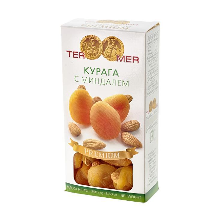 Курага Termer с миндалем 250 гр., картон