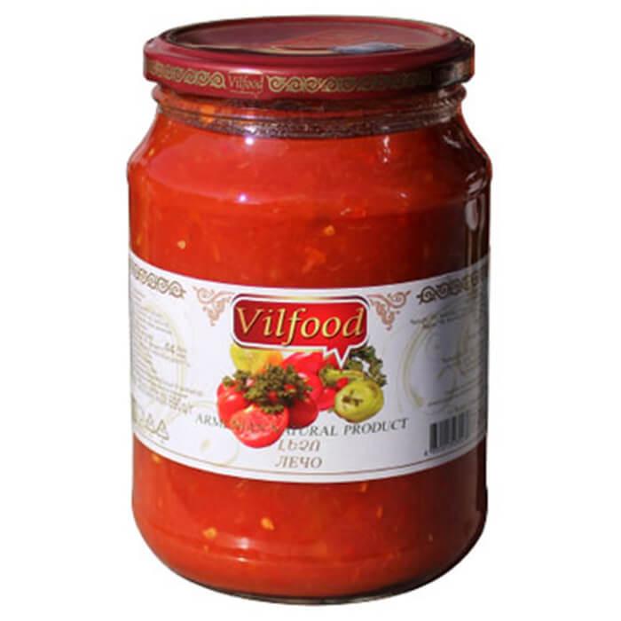 Лечо Vilfood 720 мл., стекло