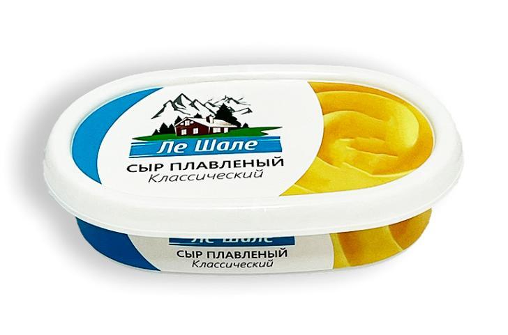 Сыр плавленый Ле Шале классический 60% 125 гр., ПЭТ