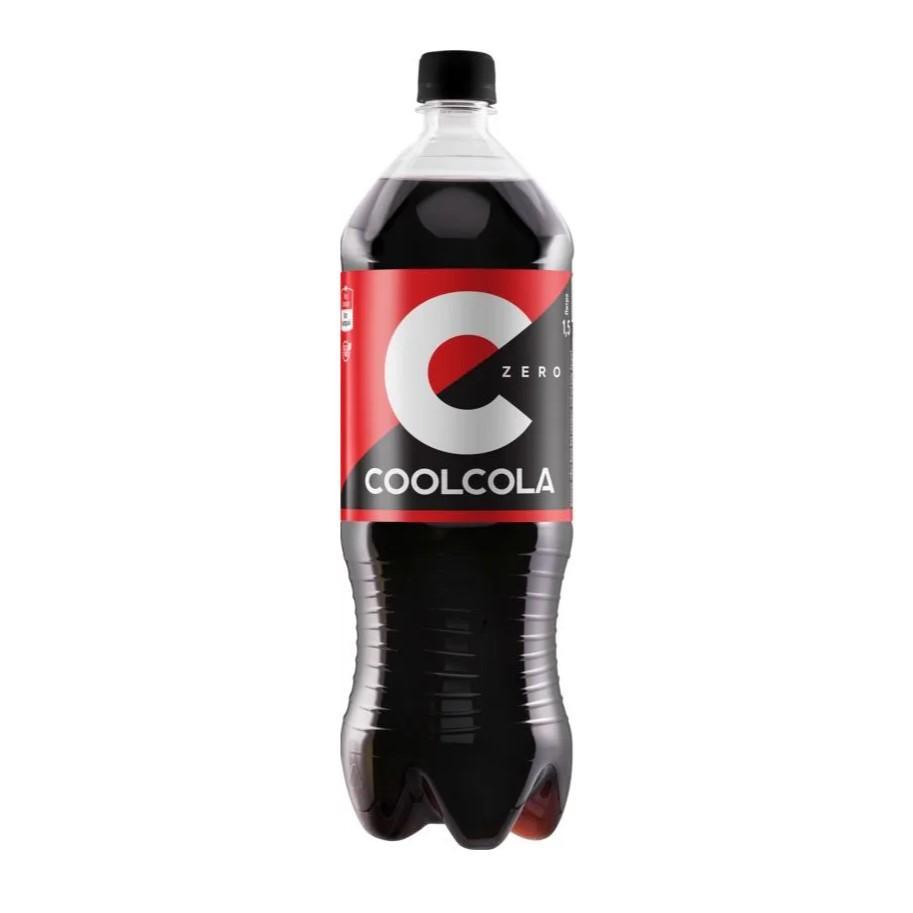 Напиток Cool Cola zero сильногазированный без сахара, 1,5 л., ПЭТ