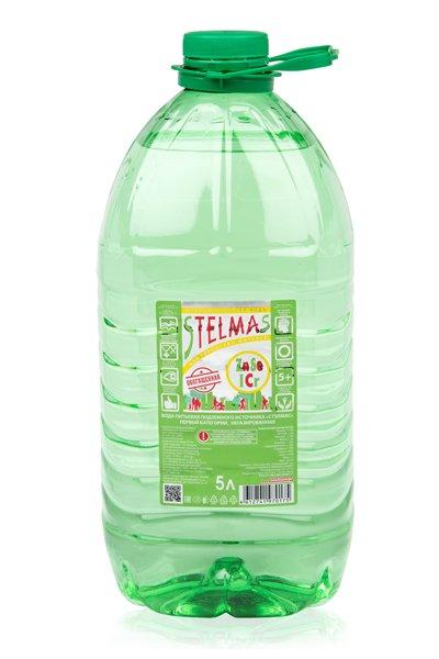 Вода негазированная Stelmas 5 л., ПЭТ
