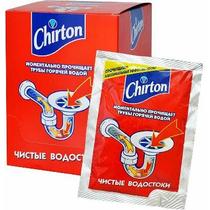 Cредство Chirton для прочистки труб горячей водой, 115 гр.,