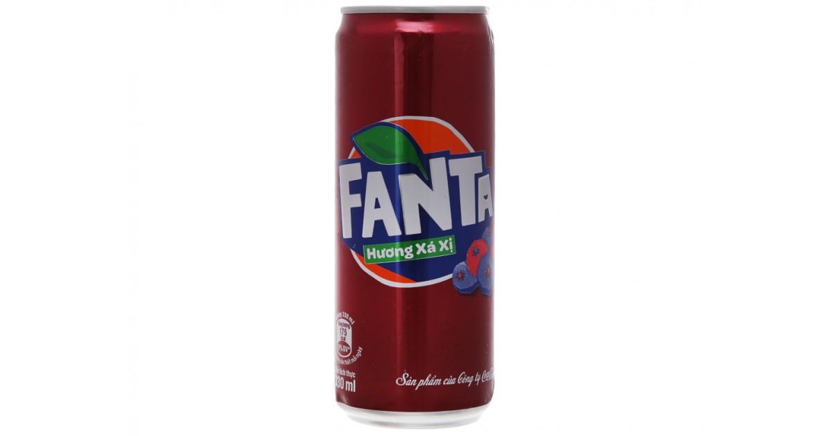 Напиток Fanta газированный со вкусом экзотической ягоды 330 мл., ж/б