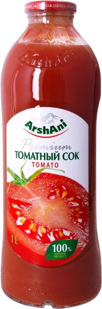 Сок ArshAni, томатный, 1 л., стекло