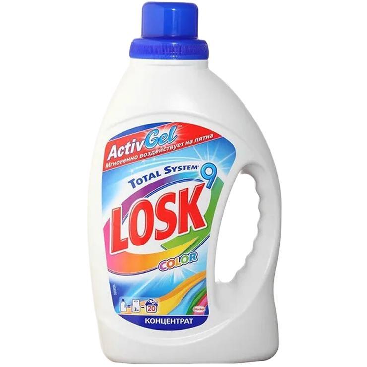 Средство для стирки Losk color жидкое 1950 мл., ПЭТ
