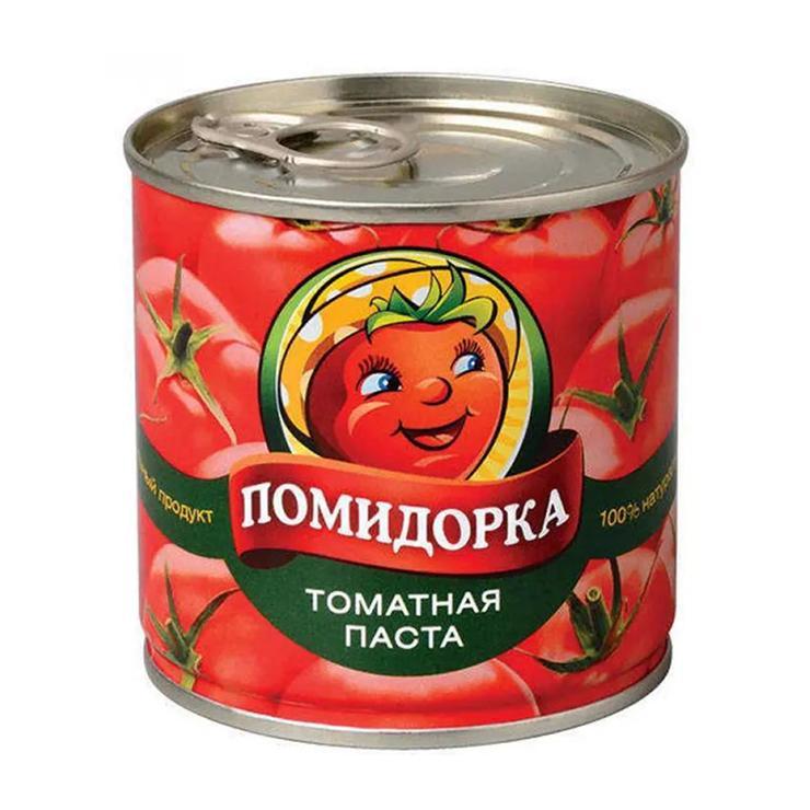 Томатная паста Помидорка 250 гр., ж/б с ключом
