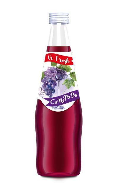 Напиток сильногазированный VI FRESH саперави 500 мл., стекло