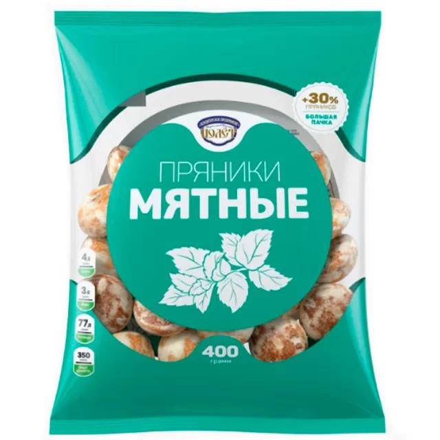 Пряники Полёт мятные 400 гр., флоу-пак