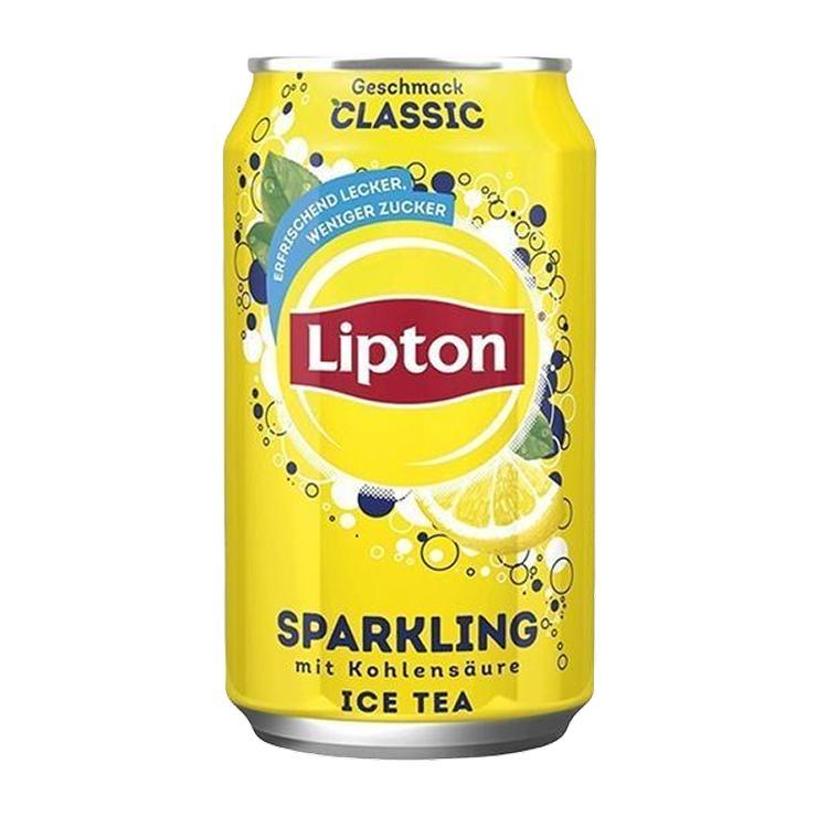 Чай холодный Lipton Ice Tea Lemon черный 330 мл., ж/б