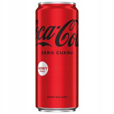 Напиток газированный Coca-Cola Zero 330 мл, ж/б