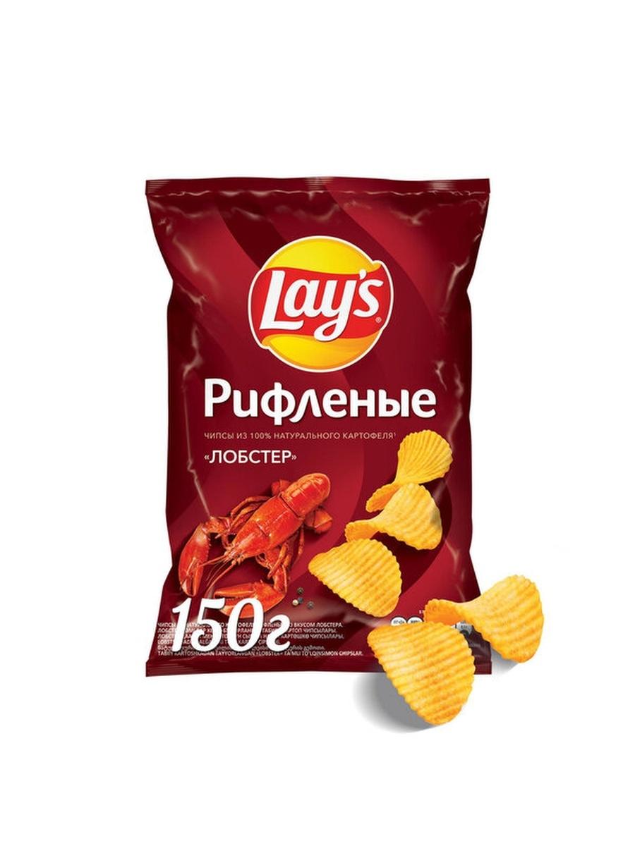 Чипсы Lay's Лобстер 140 гр., флоу-пак