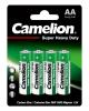 Батарейка Camelion R6 BL-4 1.5В 4шт, блистер
