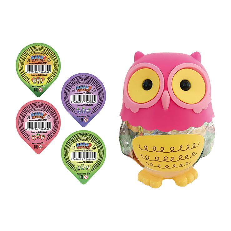 Десерт желейный Fun Candy Lab Дави желе! Сова 15 гр., пластик