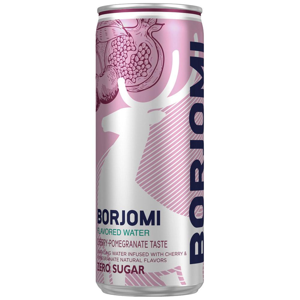 Напиток газированный Borjomi вишня гранат 330 мл., ж/б