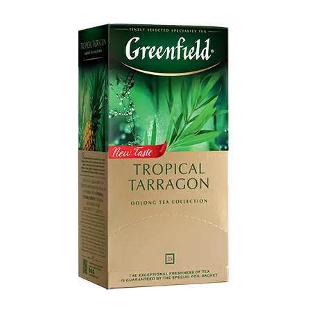 Чай Greenfield Tropical Tarragon 25 пакетиков 40 гр., картон