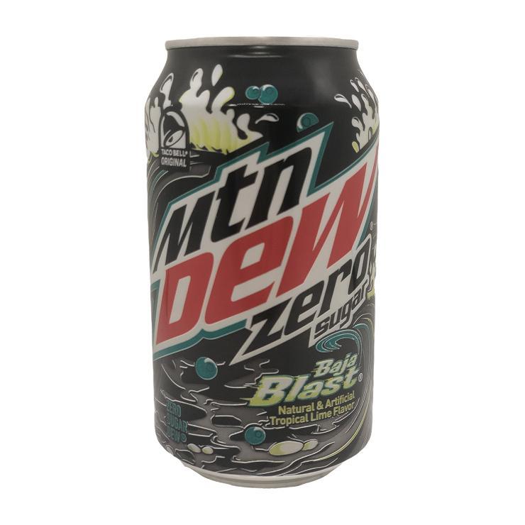 Напиток газированный Mountain Dew Blast Zero 355 мл., ж/б