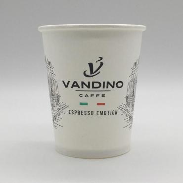 Стакан бумажный VPVENDINGPACK лого Vandino, 180 мл., диаметр 70,3 мм.