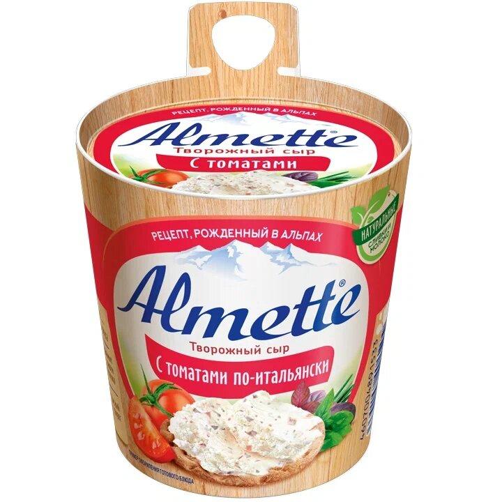Сыр творожный Almette с томатами по-итальянски, 150 гр., ПЭТ
