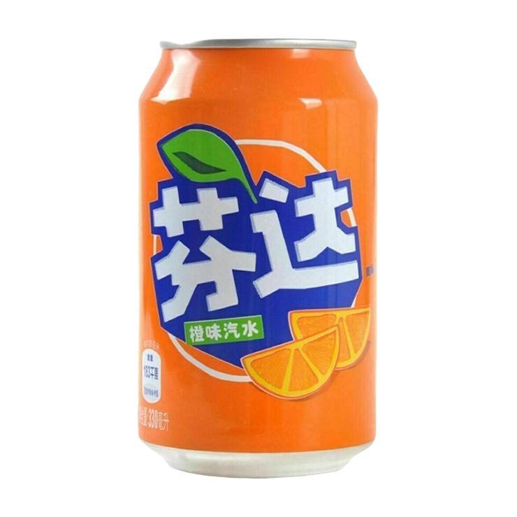 Напиток газированный Fanta Китай 330 мл., ж/б