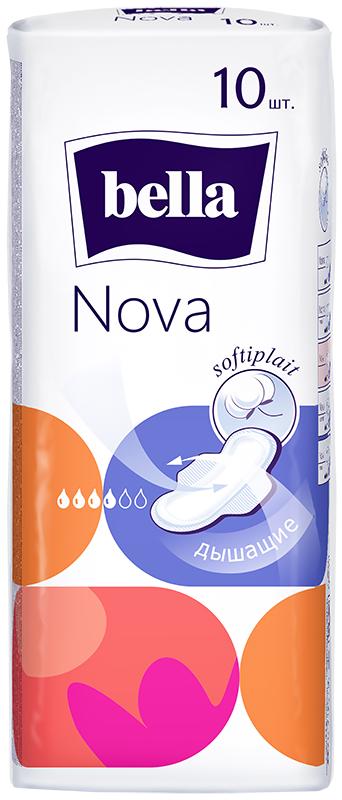 Прокладки Bella Nova AIR softiplait, 10 шт., пакет