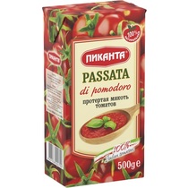 Протертая мякоть томатов Пиканта Passata di pomodoro, 500 гр., тетра-пак