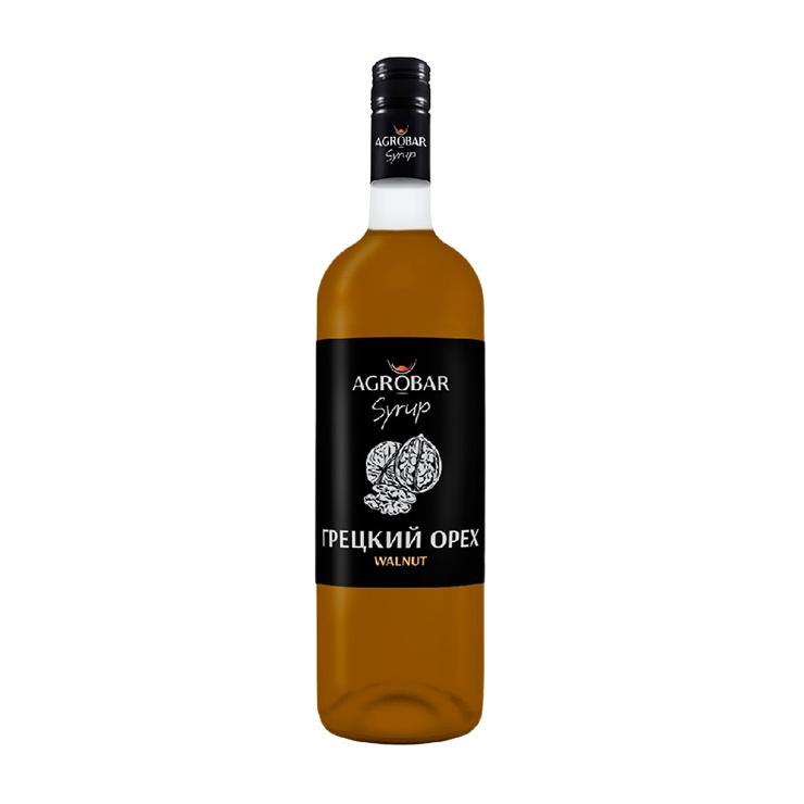 Сироп Agrobar Walnut грецкий орех 1 л., стекло