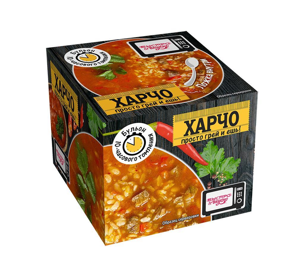 Суп Быстро&вкусно Харчо замороженный 250 гр., ПЭТ