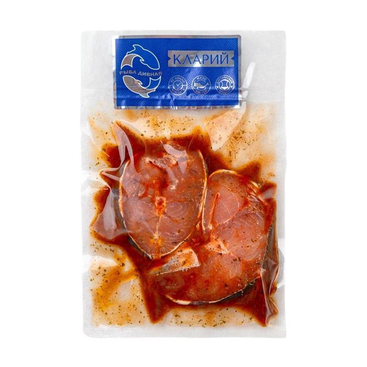 Стейки Рыба дивная клариевого сома в маринаде охлажденные 270 гр., лоток