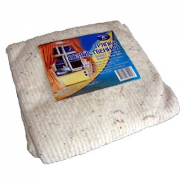 Тряпка Мой Дом, для пола, х/б 80*100, 100 гр., пакет