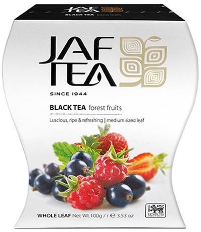 Чай Jaf Tea Forest fruit чёрный листовой с ароматом лесных ягод, 100 гр., картон