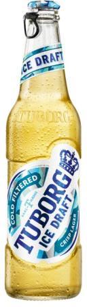 Пиво Tuborg Ice Draft светлое 4,2% 480 мл., стекло