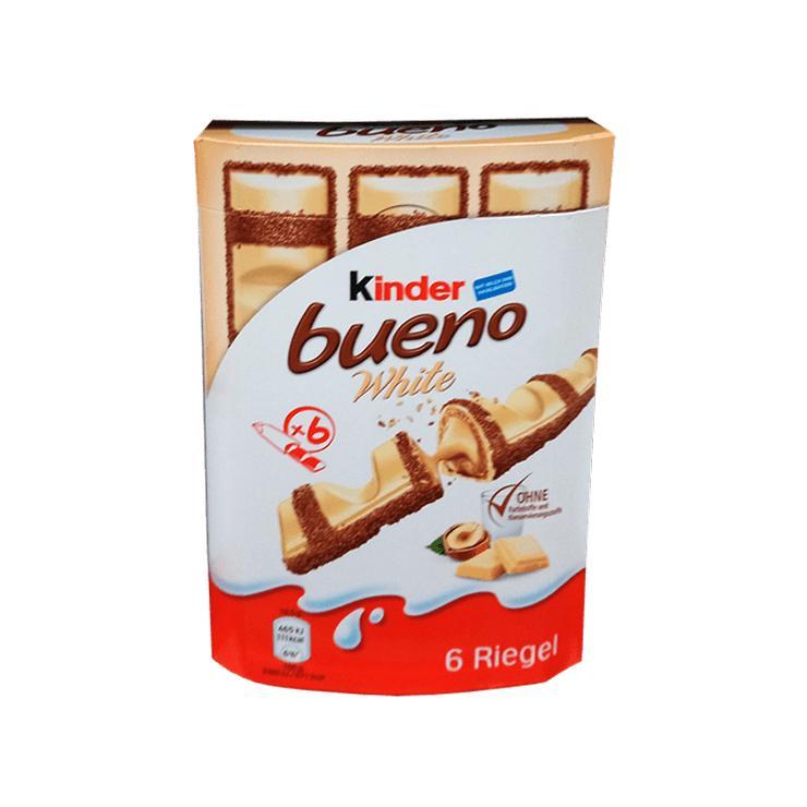 Батончики вафельные Kinder bueno white 117 гр., картон
