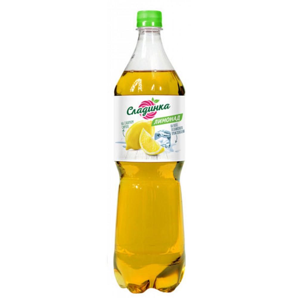 Напиток газированный Сладинка Lemon 2 л., ПЭТ