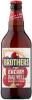 Сидр яблочный Brothers Cherry Bakewell Cider игристый полусладкий 4% 500 мл., стекло