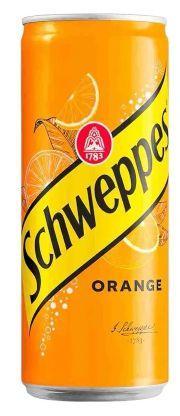 Напиток Schweppes The Original Orange безалкогольный газированный Польша 330 мл., ж/б