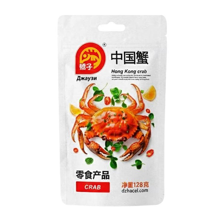Снеки Dzhaozi Гонконгский краб 28 гр., саше
