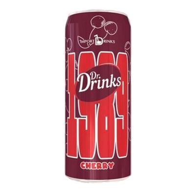 Напиток сильногазированный Dr. Drinks вишня 330 мл., ж/б
