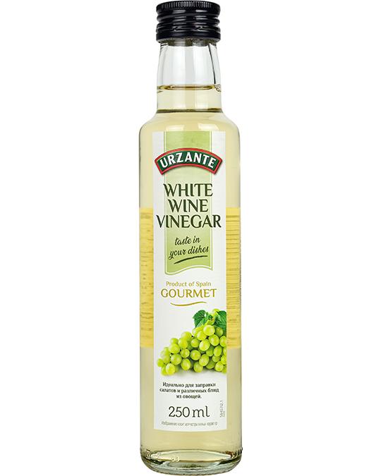 Уксус URZANTE Wine vinegar винный белый 250 мл., стекло