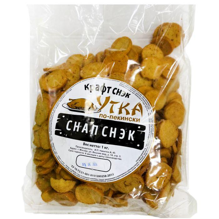 Гренки Крафт Снэк крафтовые снапсы белые Утка по-пекински 1 кг., флоу-пак