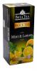 Чай Beta Tea Mint & lemon черный, 25 пакетов, 50 гр., картон
