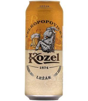 Пиво Velkopopovicky Kozel Лежак 500 мл., ж/б
