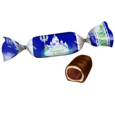 Карамель в шоколадной глазури Невский кондитер Питерский бульвар, 1 кг., флоу-пак