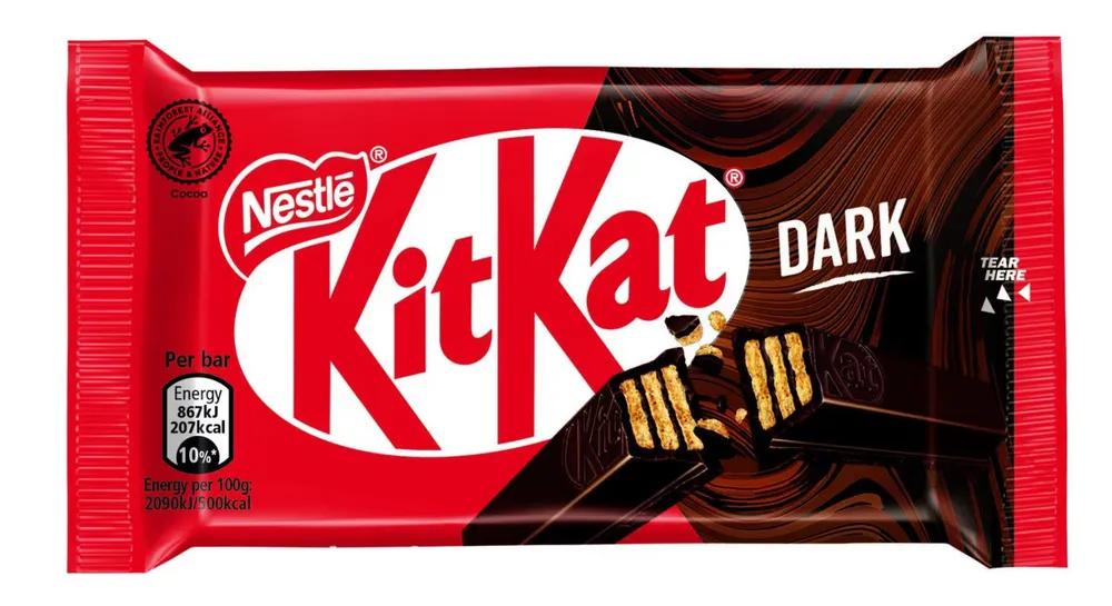 Батончик вафли KitKat 4 Fingers Dark 41,5 гр., флоу-пак