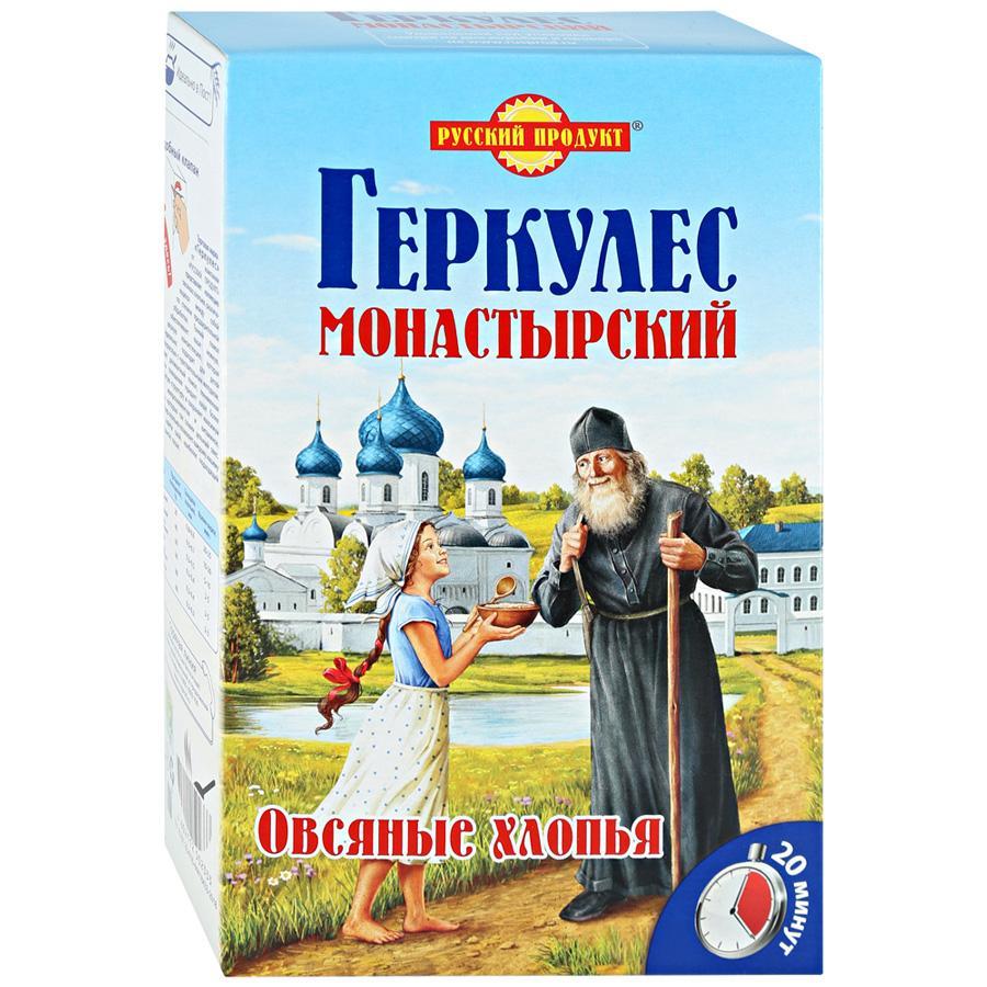 Геркулес Русский Продукт Монастырский 500 гр., картон