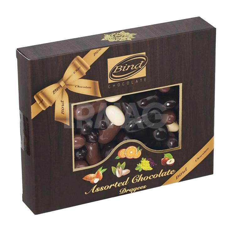 Драже Bind шоколадное Ассорти микс шоколад 100 гр., картон