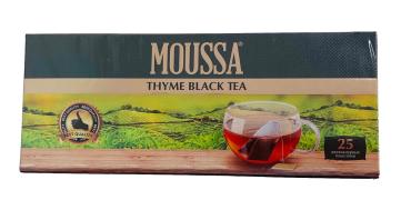 Чай Moussa черный оригинальный 25 шт.