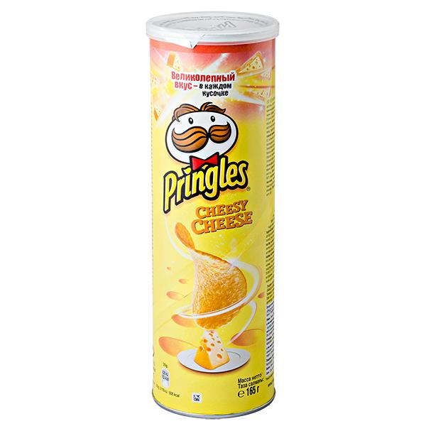 Чипсы Pringles Сыр, картофельные, 165 гр., туба